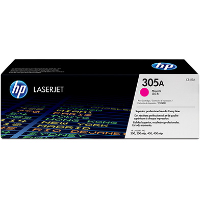 HP CNHPCE413A 305A Magenta Cartridge (2,600 pages)